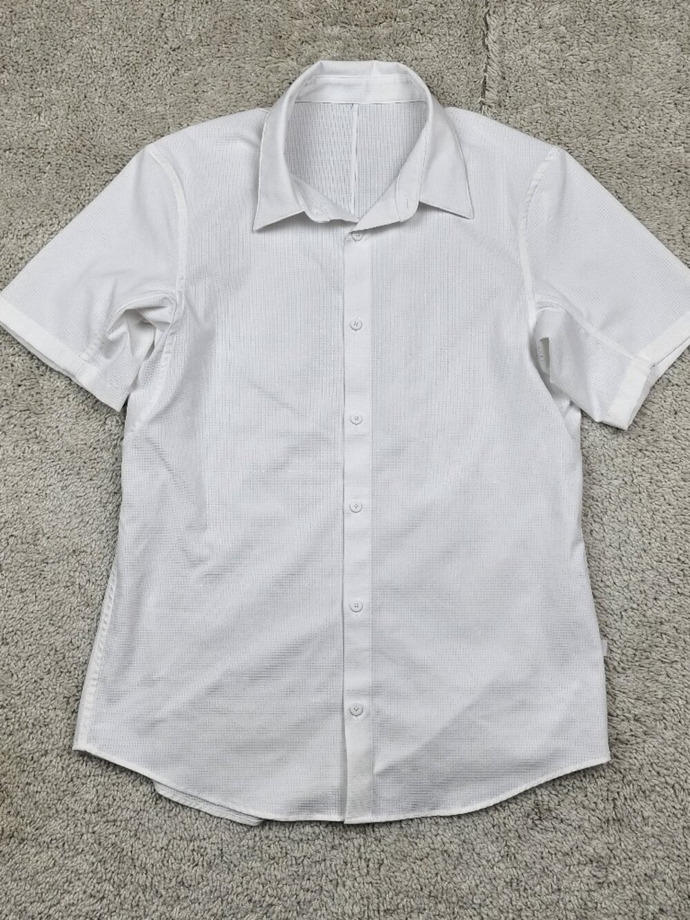Lululemon Evolution Button Shirt White Mens Size Large No Size Tag See Photos L